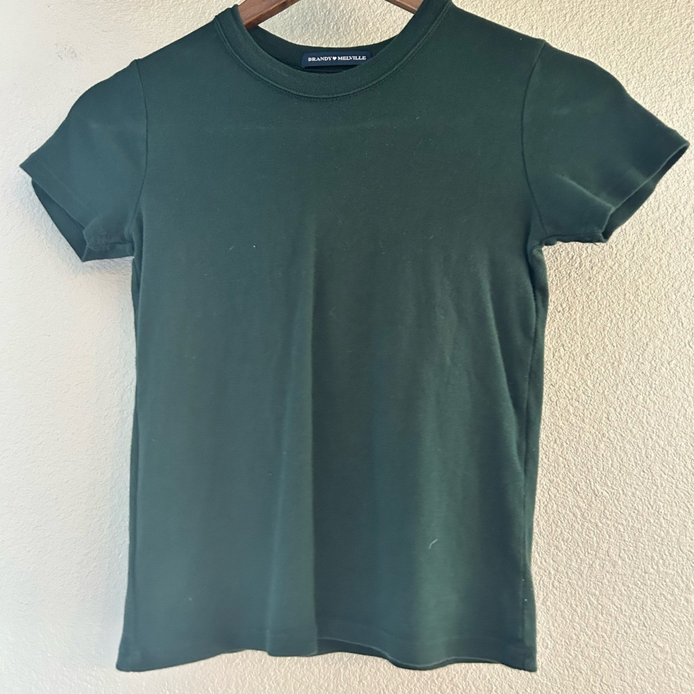 Brandy Melville - Deep Army Green T-shirt